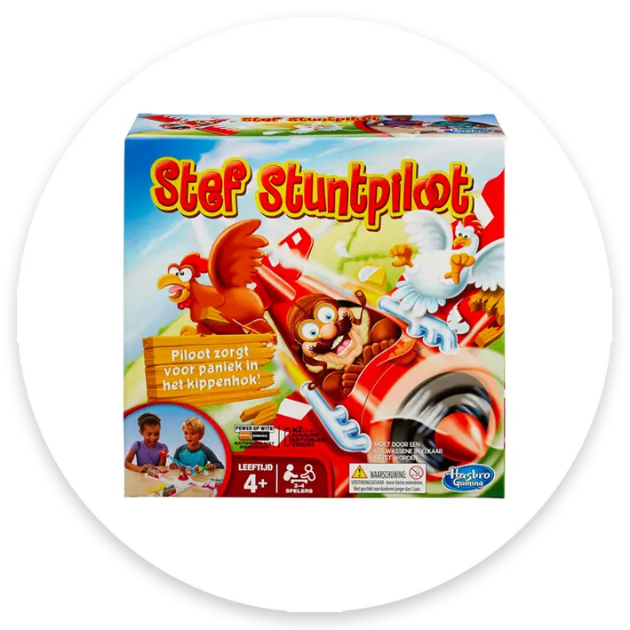 Stef stuntpiloot doos