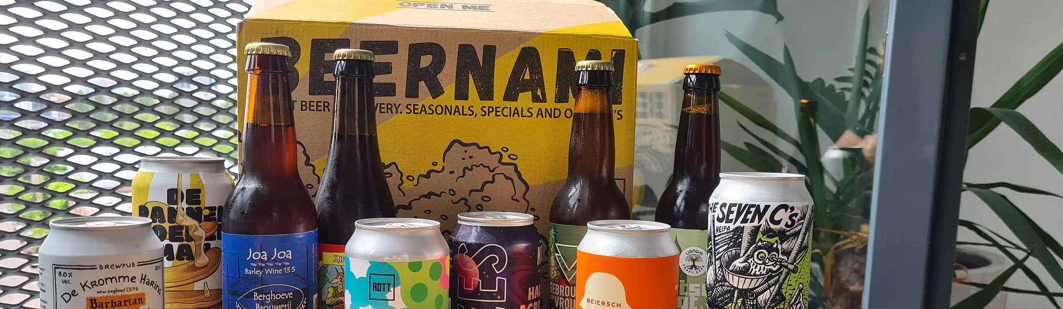 Beernami bier abonnement pakket met 10 verschillende speciaalbieren