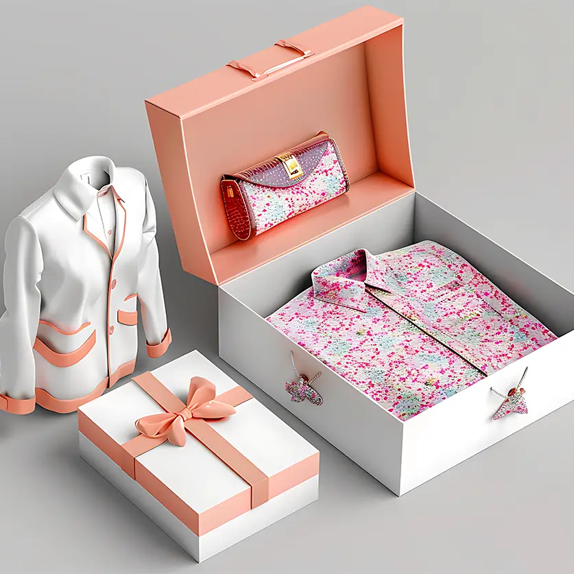 Een kledingbox, die vaak als try first, pay later dienst wordt aangeboden